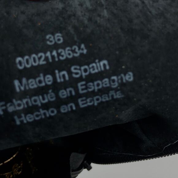 New NoBox Free People Dylan Black Suede Leather Lace Up Boots Chunky Heel 36 / 6 - Picture 7 of 11